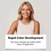 Parches Corporales para Bronceado para una Piel Natural, Saludable y de Color Bronce en la Playa en Verano, Parches Transpirables y Cómodos