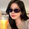 Óculos Pequenos Marrons Óculos de Sol Retrô Óculos de Sol UV400 Anti-UV para Mulheres 2025 Novo Estilo Jiang Shuying Óculos para Homens