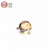 Liga de Titânio F136 Zircônia Bola Três Garras Colorida Nicho Tendência Piercing de Língua Brinco Stud Piercing de Osso da Orelha Joias Atacado