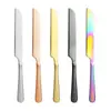 Cuchillo para Pastel de Acero Inoxidable Pala para Pizza Espátula para Postre Repostería Casera Cortador de Pan Herramienta para Hornear Juego de Espátulas