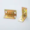Soporte de Ángulo de Acero Laminado en Frío, Escuadra en L de 90 Grados, Conector de Soporte de Estante, Sujetador de Ángulo Recto, Ángulo de Hierro, Escuadra de Ángulo Galvanizada Engrosada