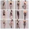 Série de Roupas de Rede Night Ting Xiang Lingerie Sexy Virilha Aberta Tentação Paixão Perspectiva Tamanho Grande Gratuito Conjunto de Meia de Rede Peça Única