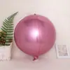 Globos de Papel de Aluminio Seleccionados Cuidadosamente, Globos Redondos 4D, Decoración para Bodas y Fiestas de Cumpleaños, Venta al por Mayor de Globos de Papel de Aluminio