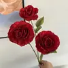 Flores Artificiales de Boda Peonías Grandes Coreanas Flores para Salón de Bodas Decoración del Hogar Flores Artificiales Decorativas