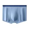 Roupa íntima masculina de algodão puro gradiente 3D algodão oxigênio calças 7A antibacteriano frente lado cabaça virilha respirável confortável malha roupa íntima masculina