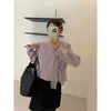 26 Novedades de Otoño: Abrigo Chic Francés Estilo Coreano para Otoño e Invierno, de un Botón, Versátil, con Detalle de Correa para Atar