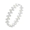 Pulseira Aberta em Aço Inoxidável Joias Transfronteiriças Feminina de Alta Qualidade Platinada a Ouro Real Torcida Pulseira Feminina de Aço Titânio