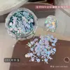 Decoraciones para Uñas con Brillo Ojo de Gato Populares Transfronterizas, Pegatinas de Uñas con Brillo Iridescente de Colores, Materiales DIY, Accesorios para Uñas Portátiles