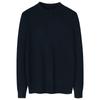 Suéter para hombre otoño e invierno Nuevo forrado de polar engrosado cuello medio medio cuello alto para hombre de alta calidad popular personalizado camiseta interior moda
