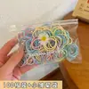 Cuerda para el Cabello de Alta Gama Coreana de Alta Elasticidad Goma Elástica Diadema Negra Lazo para el Cabello Sin Costuras Accesorios para el Cabello Duraderos Accesorios para la Cabeza Venta al Por Mayor