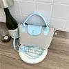 Bolso de Mano de Moda Estilo Coreano 2026, Colores Contrastantes, Textura Elegante, Bolso de Hombro, Bloques de Color Simples, Bolso de Moda Cruzado de un Solo Hombro