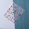 Adesivos de Unha de Unicórnio 2026 Adesivos de Nail Art Fofos de Ano Novo Adesivos 5D Impermeáveis Ano do Cavalo Em relevo Adesivos para Diário DIY