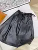 Falda de Piel Genuina para Mujer 2026 Otoño Nuevo Estilo Bolsillo Grande Casual Falda de Línea A Longitud Media Piel de Oveja Vintage Falda Acampanada