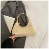 Bolsa Feminina de Ombro Único para Axila Simples de Alta Qualidade 2026 Nova Bolsa Croissant de Mão para Ir ao Trabalho Pequena para Carregar Tudo
