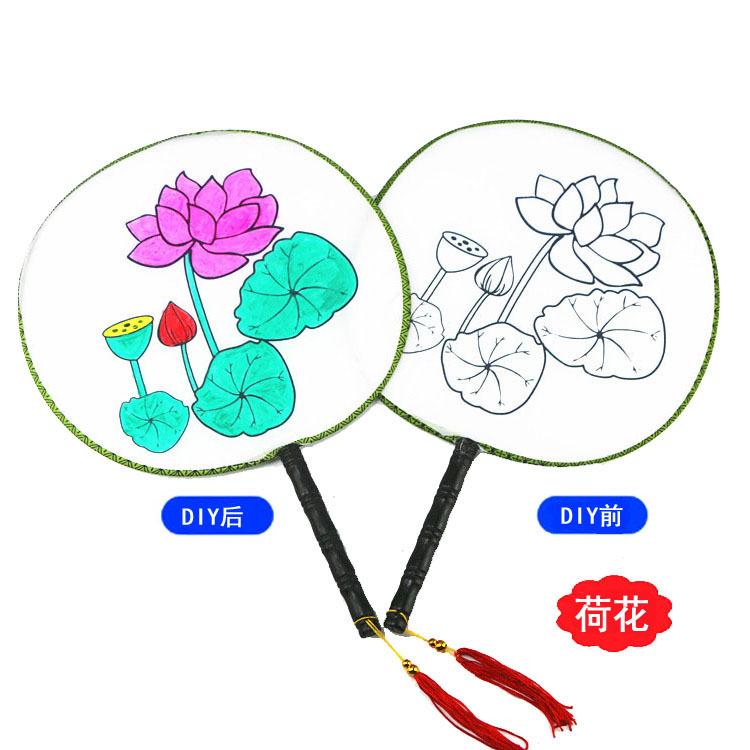荷花宫扇
