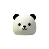 Caneca Criativa Transfronteiriça Personalizada Urso Branco Silicone de Grau Alimentício Tampa de Copo com Cabeça de Animal Resistente a Altas Temperaturas Tampa de Copo Criativa