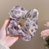 Scrunchie de Renda Vintage Estilo Francês para Mulheres 2026 Novo Laço de Cabelo Elástico Laço Doce Acessório de Cabelo