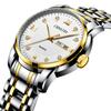 Reloj de Hombre Transfronterizo Crnaira Reloj de Cuarzo Luminoso Impermeable Correa de Acero Exportación Venta al por Mayor Modelo Caliente Dropshipping