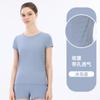 Keluoyi 2026 Primavera/Verano Nuevo Transpirable Perforado Deporte Manga Corta Secado Rápido Elástico Correr Fitness Top