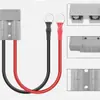Cable de Conexión Rápida Eléctrica Cable de Carga para Batería de Montacargas Eléctrico 50A Conexión de Alta Corriente Cable de Extensión de Batería
