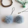 Pelota de Piel Sintética de Visón Mejorada 5cm Hecha a Mano para Accesorios de Cabello, Colgantes para Teléfono Móvil, Ropa, Zapatos, Sombreros, Joyería y Accesorios en Stock