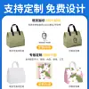 Bolsa Térmica para Té de Leche Lista para Usar, Bolsa para Empaque para Llevar, Papel de Aluminio para Catering, Bolsa Tote Térmica de Papel de Aluminio No Tejido de Tendencia Nacional al por Mayor