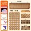 Decoración de Material de Ratán Plástico Pe Malla de Ratán Material de Tejido para Puerta de Gabinete Techo de Ratán Rejilla de Ratán