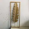 Colgante de Pared Dorado Hueco de Lujo Moderno Decoración de Pared de Porche Pared de Fondo de Dormitorio Decoración Sencilla de Arte para Colgar