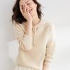 Suéter con Capucha para Mujer 2022 Otoño e Invierno Nuevo Suéter Holgado con Capucha de Aguja de Entrada Suéter Casual Grueso Camiseta Base