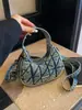 Bolsa Jeans para Mulheres 2025 Nova Tendência Nicho Super Popular Bolsa de Mão Fashion Versátil Bolsa de Ombro Transversal