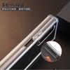 Funda protectora acrílica para Samsung Galaxy ZFold 5 con cargador inalámbrico magnético plegable ZFlip 5