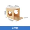 Marco de Escalada de Madera para Gatos en Stock, Marco de Escalada de Madera Maciza Montado en la Pared para Gatos, Plataforma de Salto para Gatos, Rascador para Gatos, Plataforma de Salto Montada en la Pared para Gatos