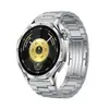 Adequado para pulseira de aço liga de titânio para Huawei Watch GT7, pulseira de aço de três elos em liga de titânio para Huawei Watch GT4 5 6