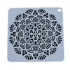 Amazon pintura de animal de estimação modelo graffiti infantil Mandala placa de cópia vazada decoração de pintura de parede modelo vazado diy