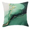 Funda de Almohada Dorada con Textura de Mármol Nueva de Amazon Almohada para el Hogar Dormitorio Sofá Cojín Lumbar