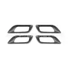 Adecuado para Modelos 14-20 de Honda Fit Marco de Ventilación de Aire para Palanca de Cambios, Modificación de Pegatina para Panel Interior de Fibra de Carbono para Palanca de Cambios de Honda Fit