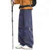 Pantalones de Senderismo Deportivos Kong69 para Mujer y Hombre, Cremallera Lateral, Transpirables, Impermeables, de Pierna Recta, Casuales, para Montañismo