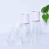 Frasco de vidro para emulsão a vácuo de 20ml-120ml, cabeça redonda, spray de pressão, conjunto de amostras cosméticas, sub-embalagem