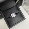 VersaHw mismo nombre 1.0Ct pendientes de botón de diamantes completos juego de tres piezas anillo de girasol brillante simulación color D