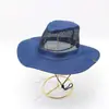 Sombrero para hombre de verano con protección solar, ala grande, para pesca, recolección de té, sombrero de pescador de verano para hombre, playa exterior, sol, venta al por mayor