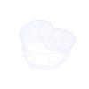 Copa de Salvado de Madera Copa de Postre Desechable Copa para Mousse Tiramisú Copa para Gelatina Pudín Copa para Pastel de Plástico Grado Alimenticio