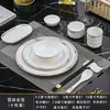 Cerámica Jingdezhen Hotel Restaurante Club Restaurante de Hot Pot Restaurante de Barbacoa Juego de Vajilla Comercial de Tazones y Platos Venta al por Mayor