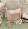 Versión Coreana Linda Bolso de Hombro Suave para Chica Verano Nuevo Ins Japonés Anime Bolsa de Dolor Dulce Fresca Bolso Cruzado para Chica