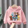Traje para Niños 2025 Primavera y Otoño Nuevo Estilo Estilo Infantil Paw Patrol Sudaderas con Capucha Tallas Mediana y Grande Conjunto de Dos Piezas
