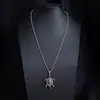 Collar transfronterizo de hip-hop, collar para hombre con estrella de seis puntas, accesorio de colgante exagerado moderno y a la moda, collar personalizado de aleación