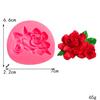 Flor de Gardênia Flor de Gesso Molde de Silicone Bolo de Açúcar Molde de Chocolate Gesso Aromaterapia Molde