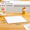 Base de Papel para Pastel Mousse Seis 2 Pulgadas Postre Francés Pastelería Caja para Pastel de Cumpleaños Set de Bandejas de Papel