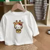 Nueva Camiseta de Manga Larga 100% Algodón Elefantito Ropa de Otoño para Niños Niños Pequeños Niños Niñas Primavera Otoño Top Más Vendido