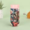 Taza para Pantalones con Bolsillo de Solapa de Acero Inoxidable 304 Estampada Nueva, Taza Práctica de Aspecto Elegante, Mini Termo de Doble Capa al Vacío Retro