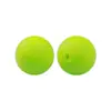 Cuentas de Silicona de 15 mm, Redondas para Pulsera de Abalorios DIY, Llavero, Accesorios para Joyería, Cuentas Sueltas al por Mayor en Stock